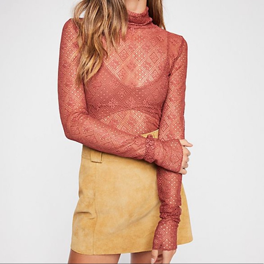 Free People Sweet Memories Turtleneck